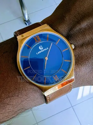 Lawrence Ultra-Slim Swiss Watch 100% Authentic