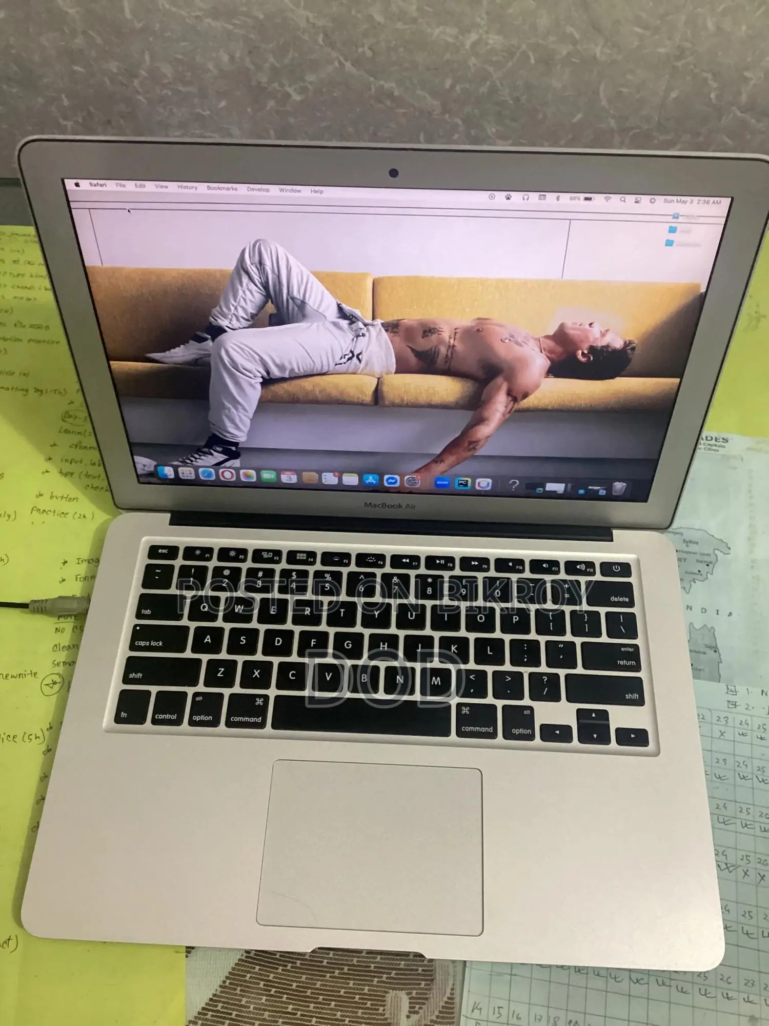 Laptop Apple MacBook Air 2015 8GB Intel Core I5 HDD 256GB
