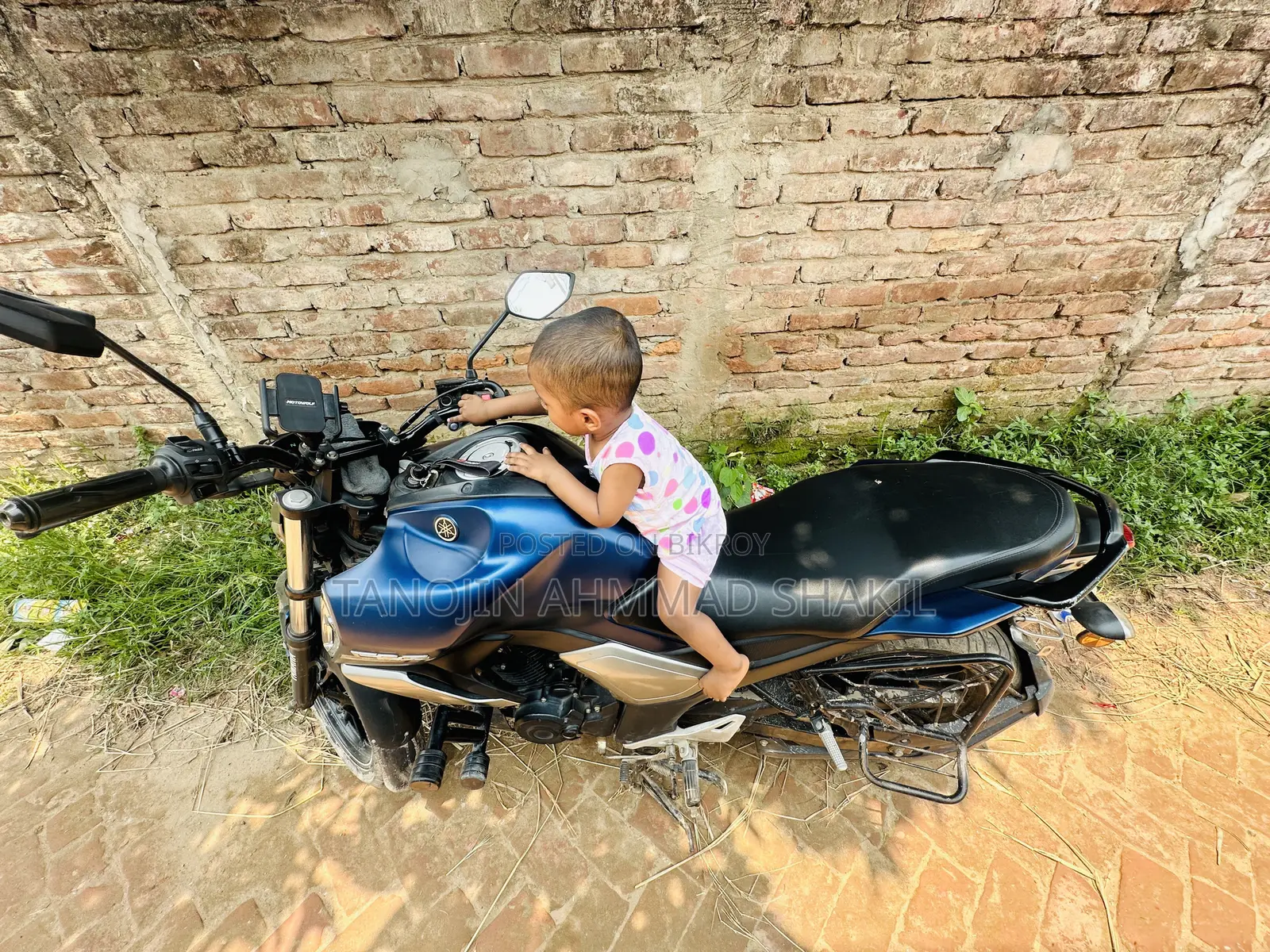 ইয়ামাহা এফজেড ২০২২ নীল