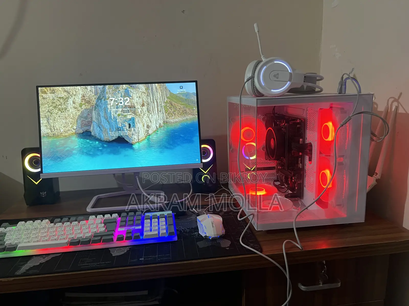 New Desktop Computer 16GB AMD Ryzen 3 HDD+SSD 128GB