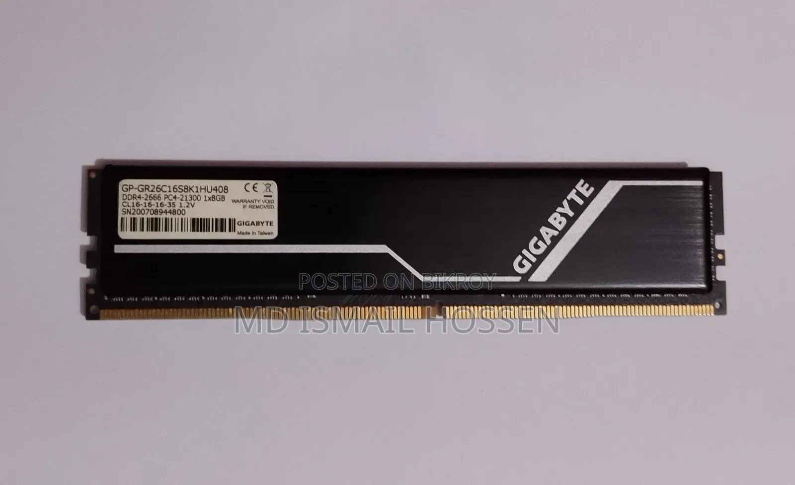 Gigabyte Ddr4 8gb Ram