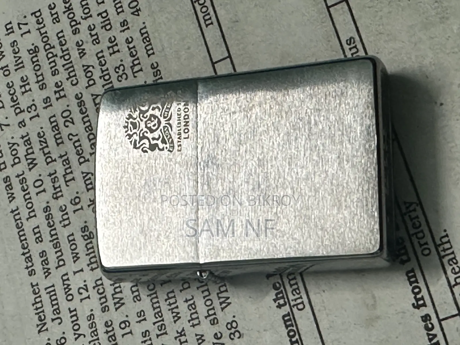 Zippo Lighter