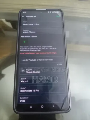 Xiaomi Redmi Note 13 Pro 256 GB Red
