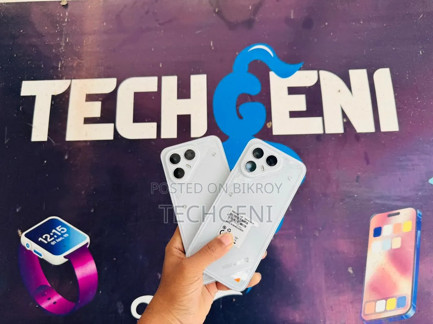Tecno Pova 7 Pro 5G 256 GB White