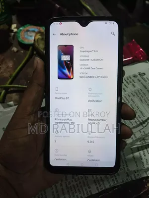 OnePlus 6T 128 GB Black