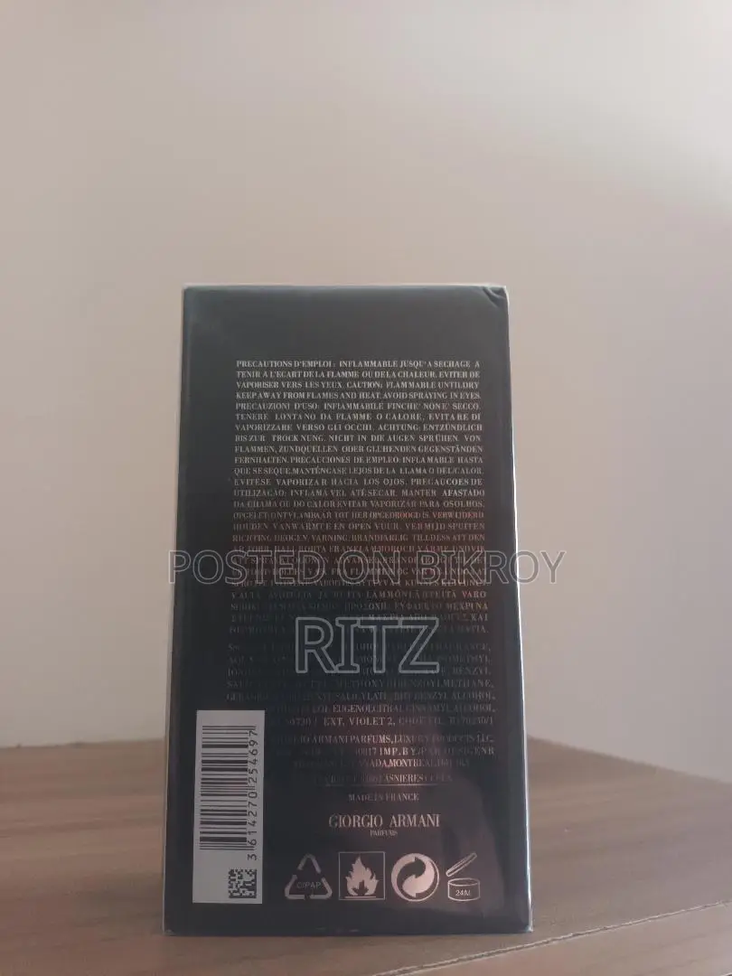 Giorgio Armani Acqua Di Gio Profumo Original Sealed Box