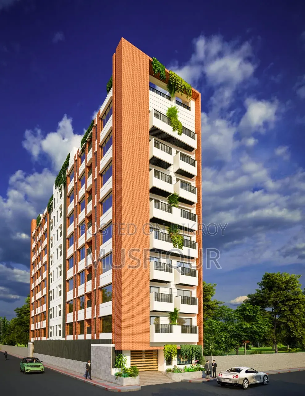 3bdrm Apartment in Creative Shah Tower, Rangpur Sadar for Sale