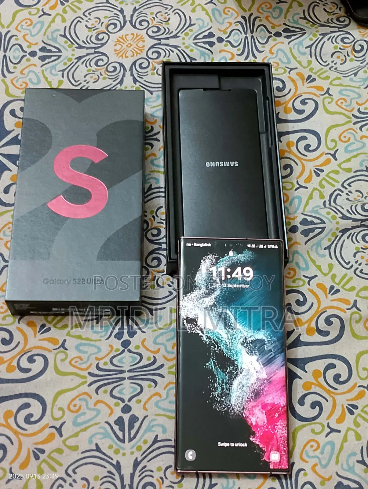 Samsung Galaxy S22 Ultra 256 GB Purple