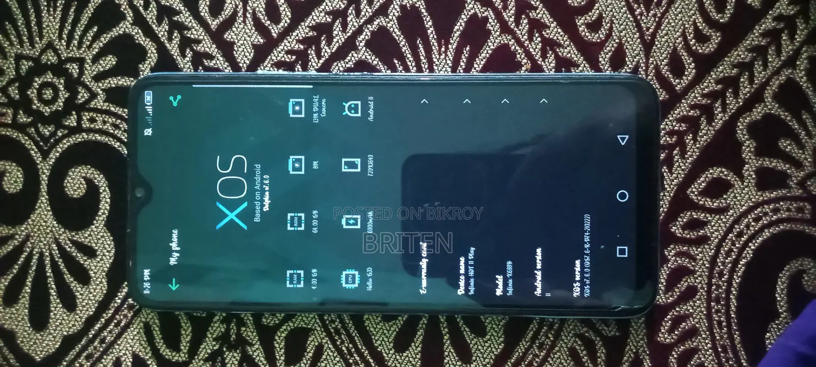 Infinix Hot 11 Play 64 GB Blue