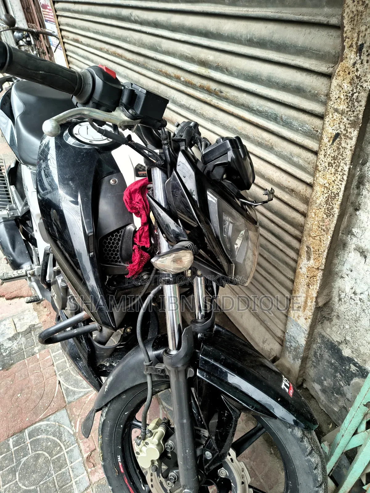 TVS Apache 160 4V 2019 Black