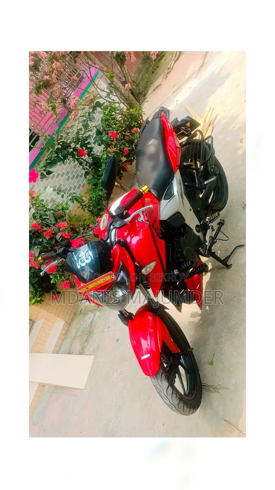 TVS Apache 160 4V 2019 Red