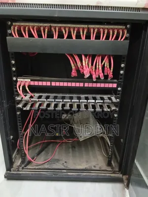 Cisco 24 Port Switch With Pabx and Switch Box
