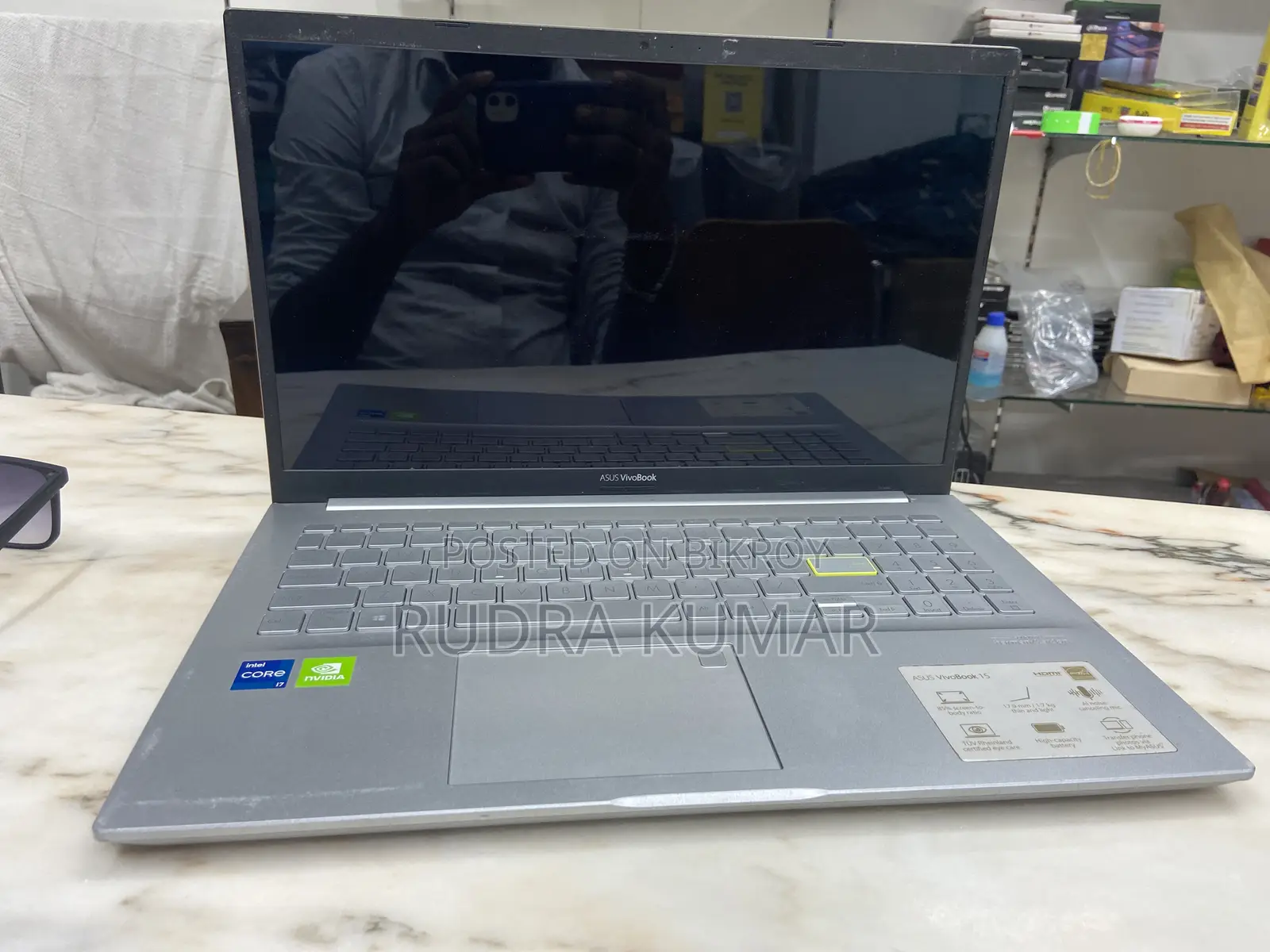 Laptop Asus VivoBook 15 X510UQ 8GB Intel Core I7 SSHD (Hybrid) 512GB