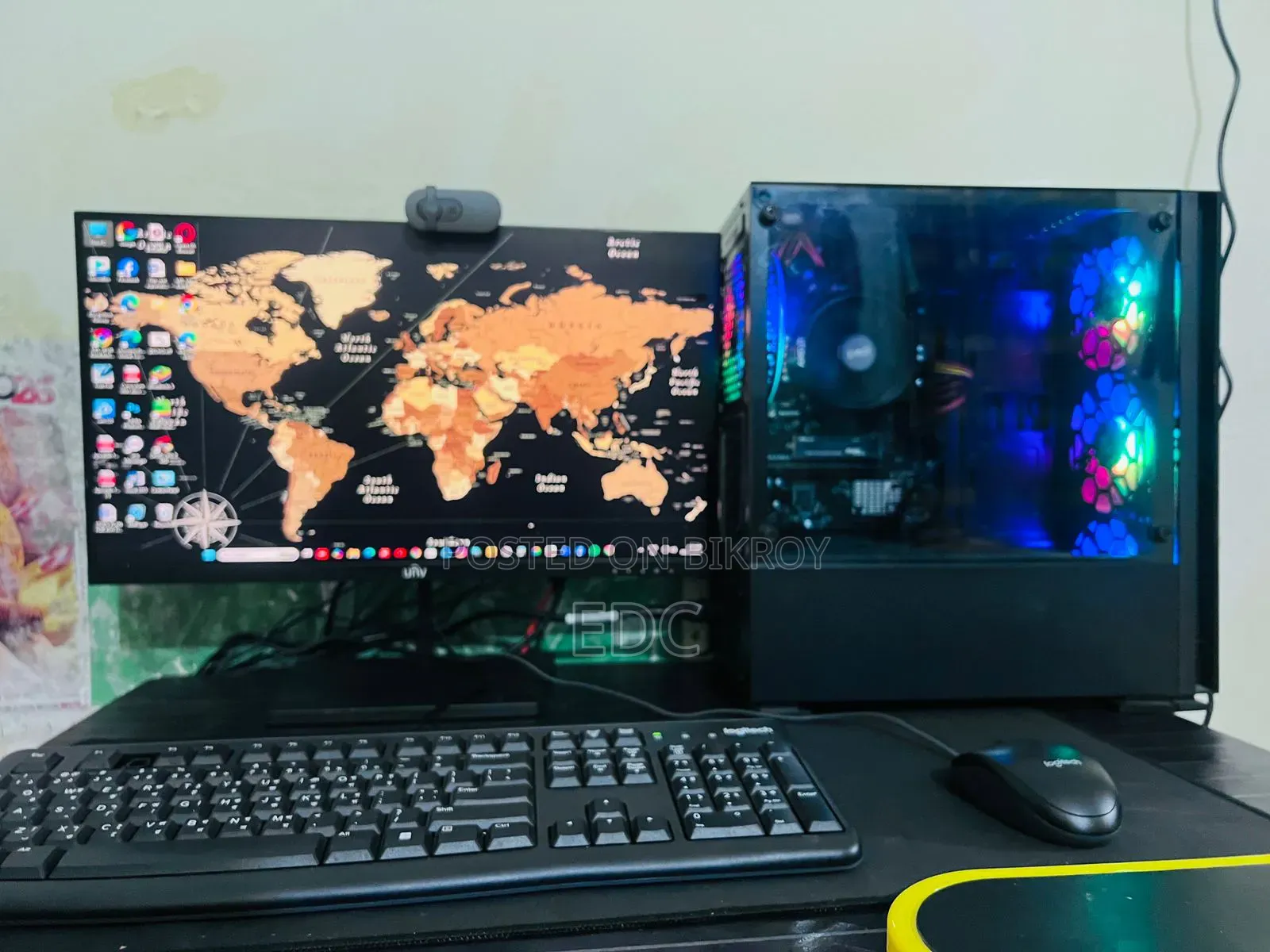 Desktop Computer MSI Model 8GB AMD SSD 256GB