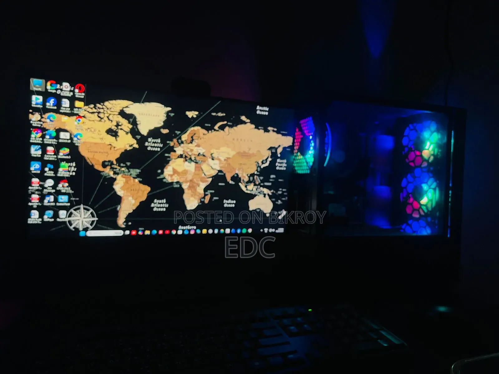 Desktop Computer MSI Model 8GB AMD SSD 256GB