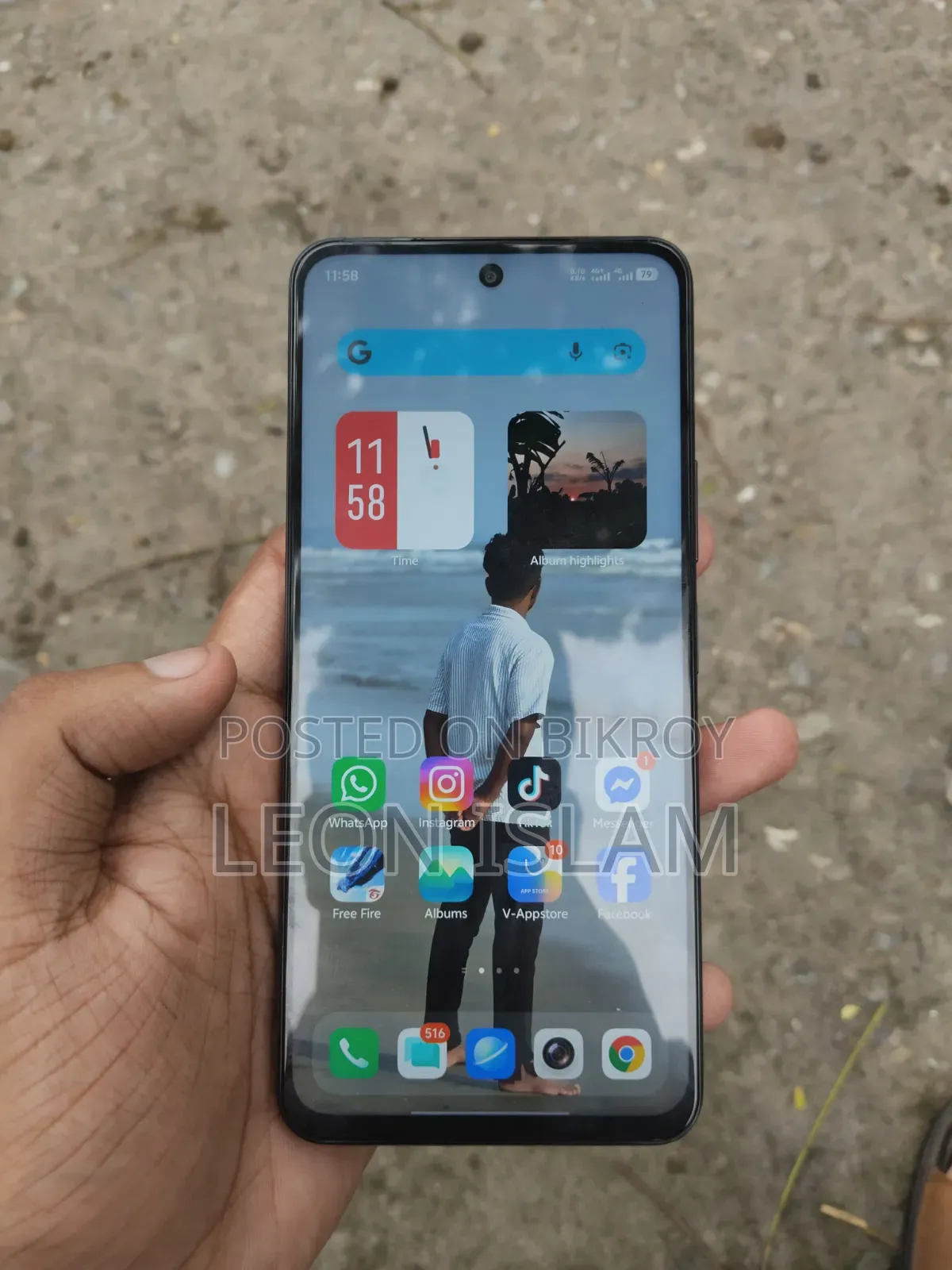 আইকিউওও ১২৮ জিবি ব্ল্যাক