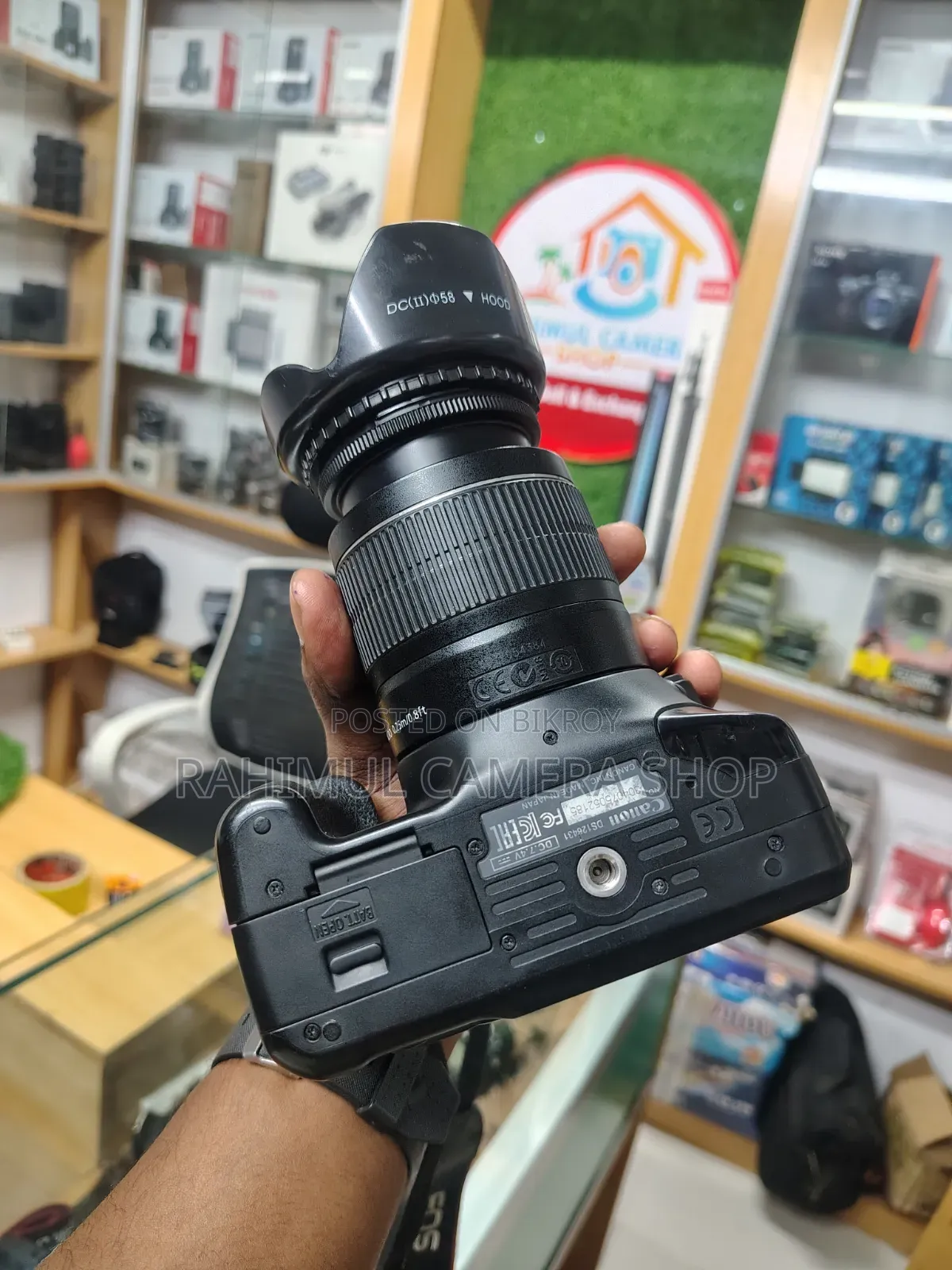 Canon 550d With 18-55mm Lens Full Fresh Condition