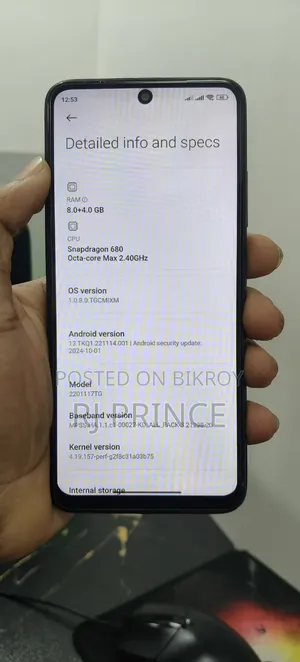 Xiaomi Redmi Note 11 128 GB Black