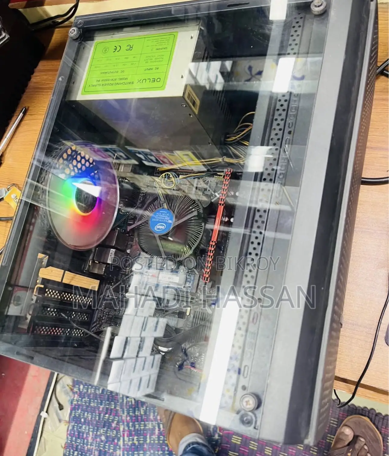 Desktop Computer 8GB Intel Core I3 SSD 128GB