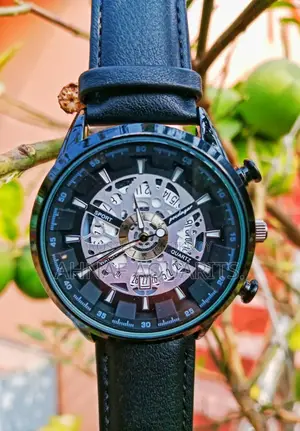Premium Poedagar Skeleton Watch