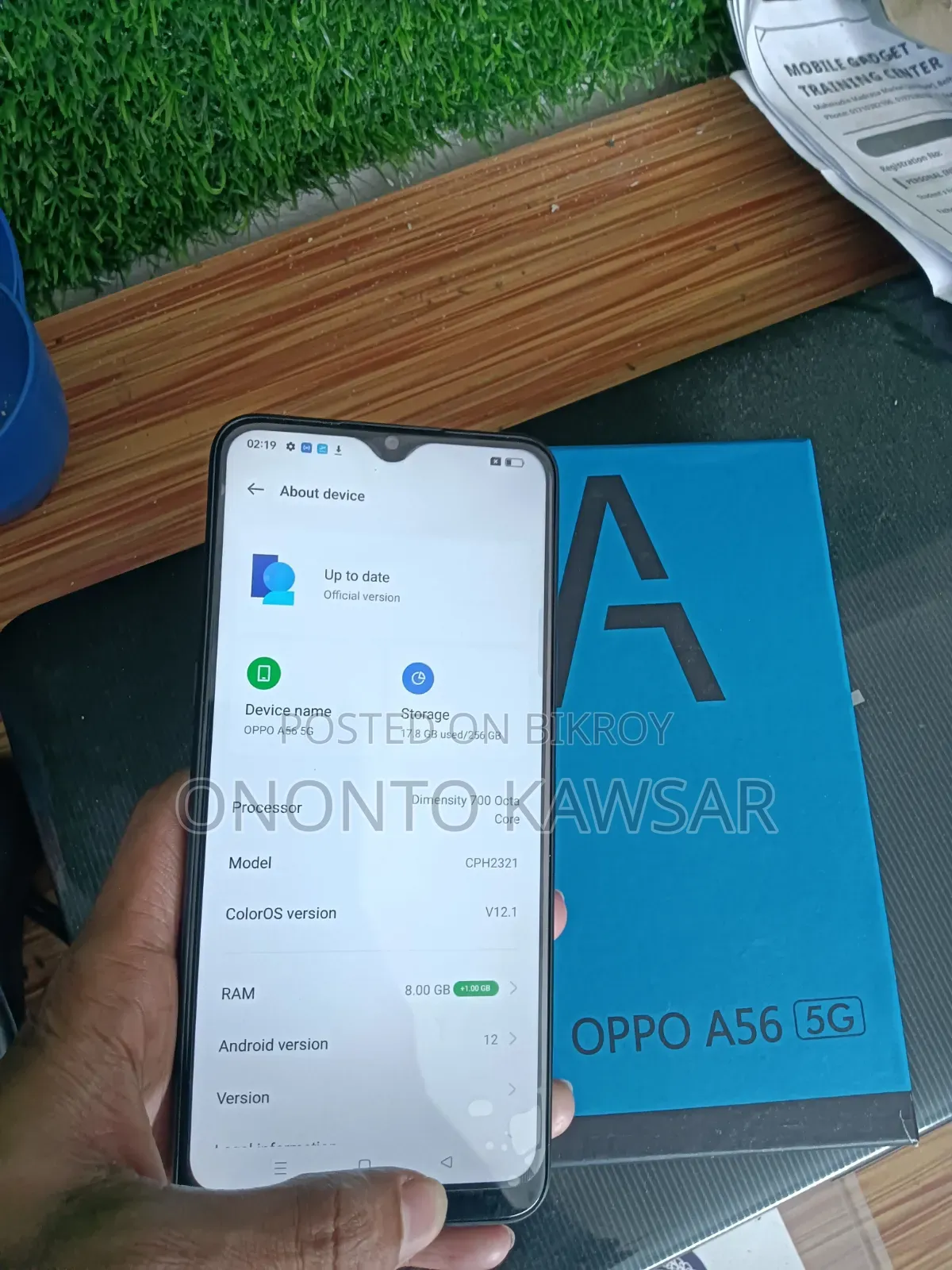 Oppo A56 5G 256 GB Black