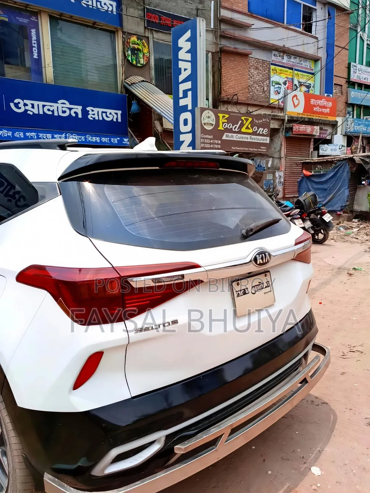 Kia Seltos 1.6 MPI 2021 White