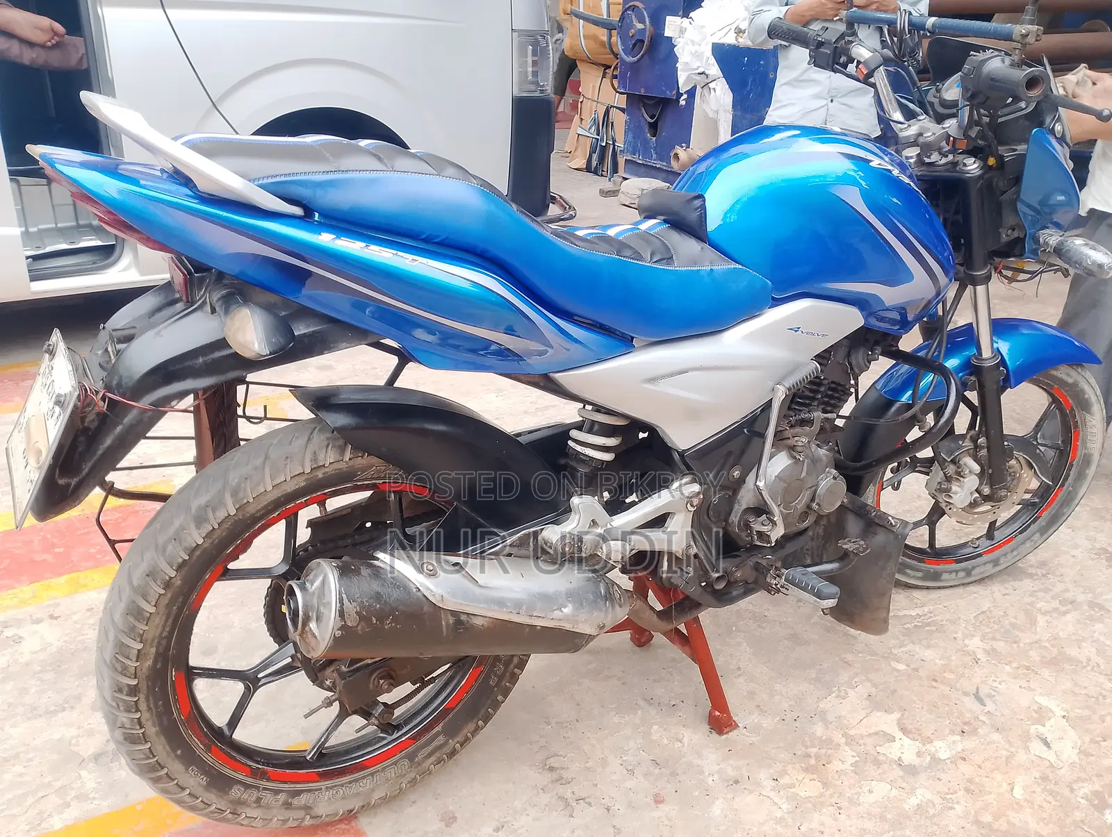 Bajaj Discover 125 2016 Blue