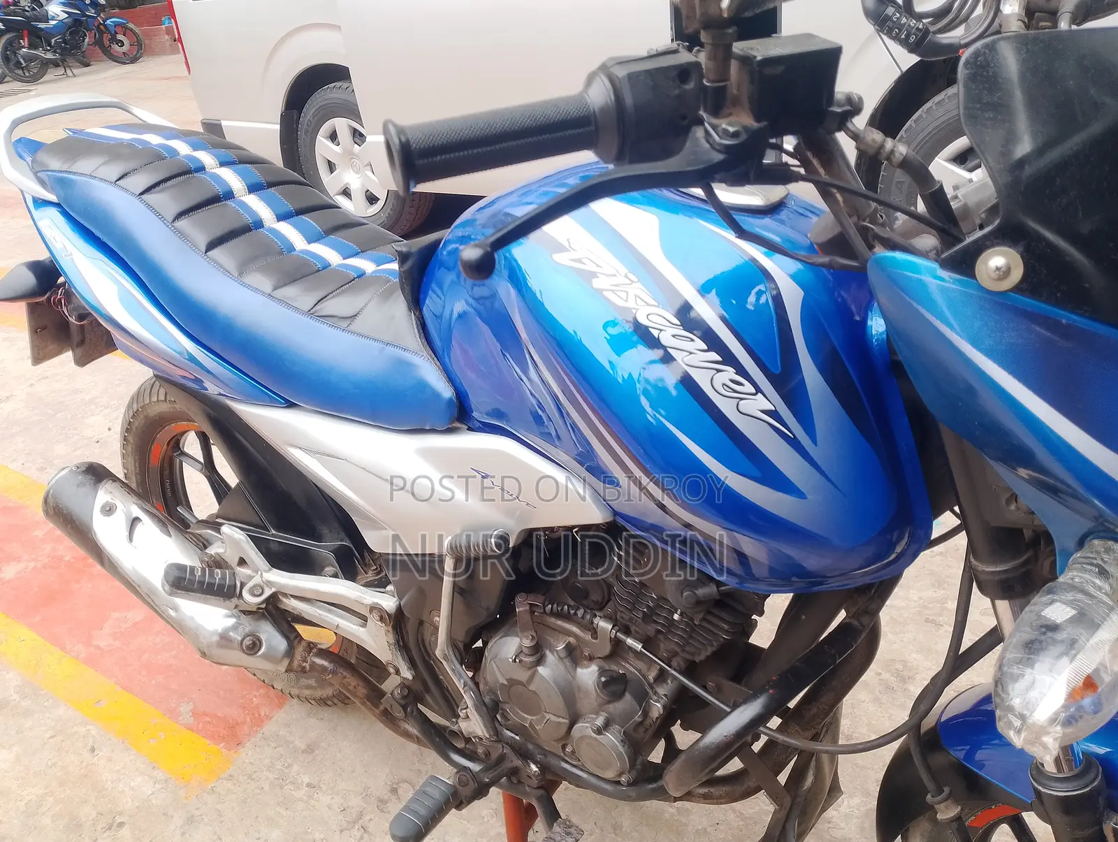 Bajaj Discover 125 2016 Blue