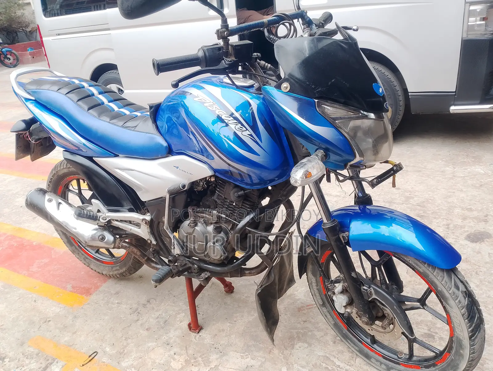 Bajaj Discover 125 2016 Blue