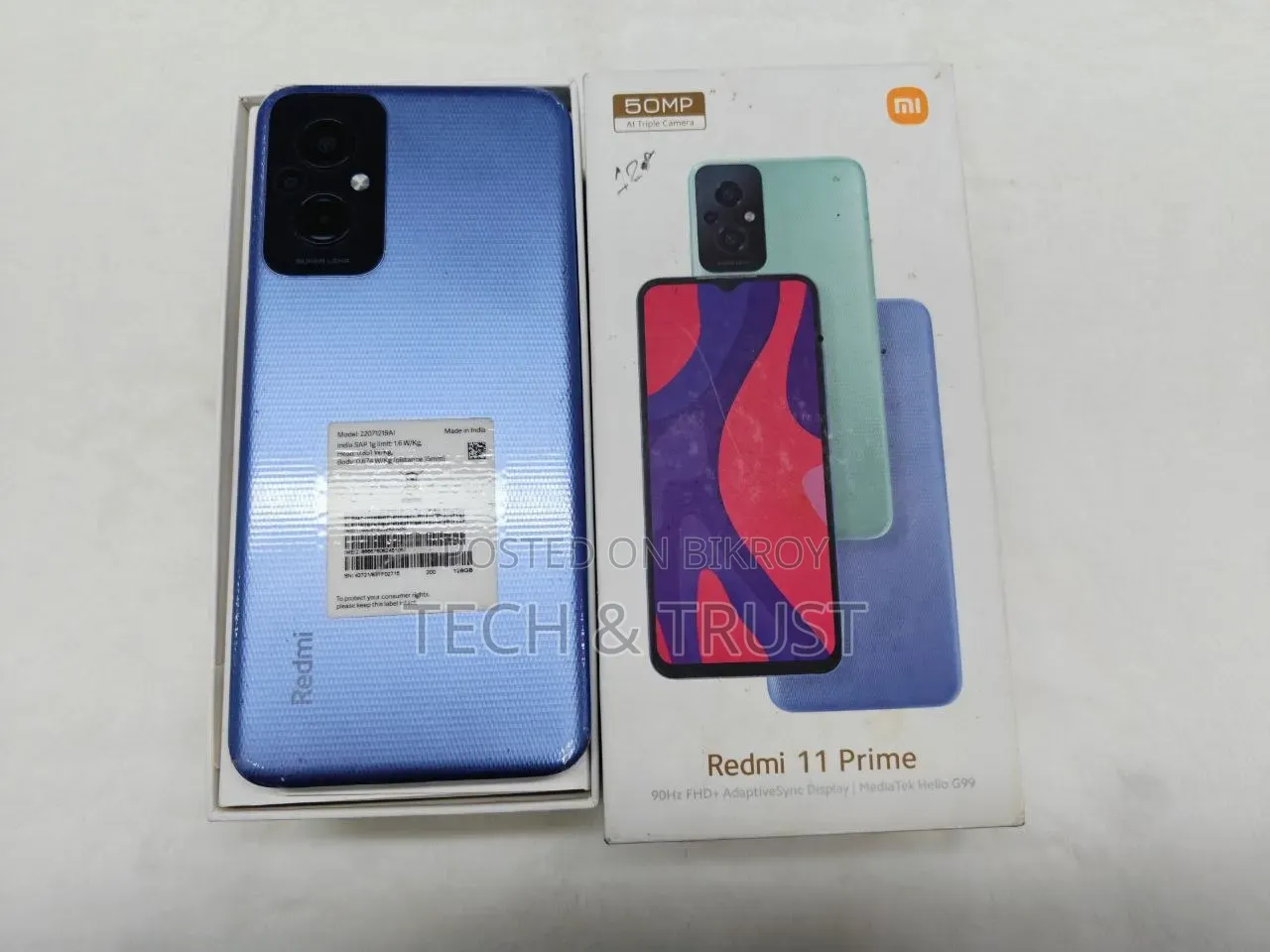 New Xiaomi Redmi 11 Prime 128 GB Red