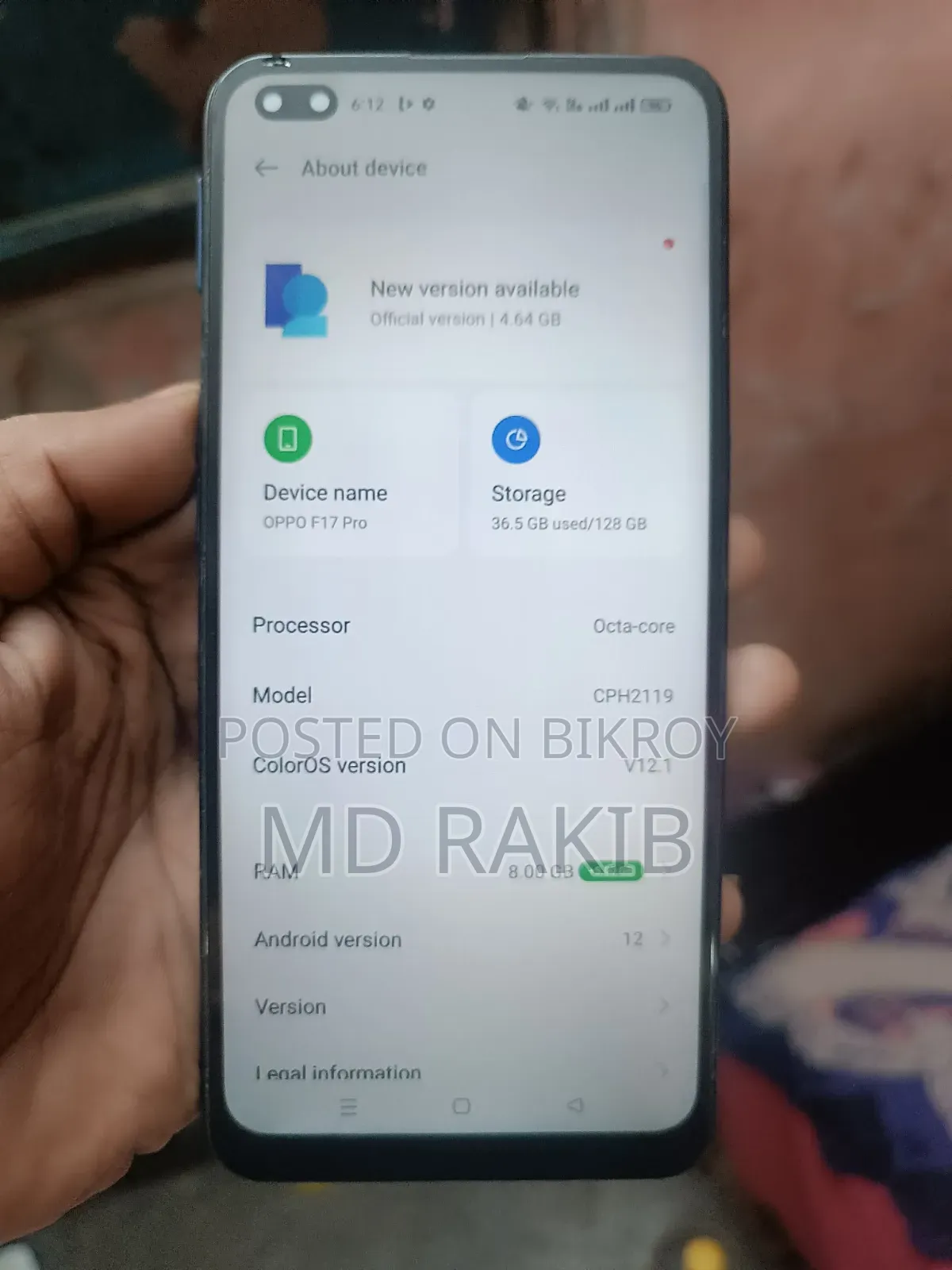 Oppo F17 Pro 128 GB