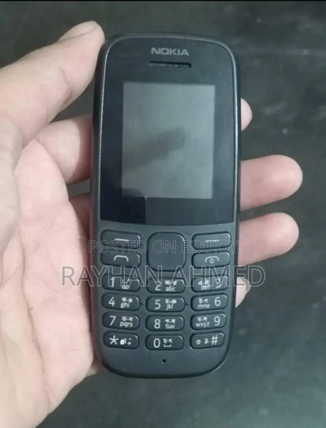 New Nokia 105 Black
