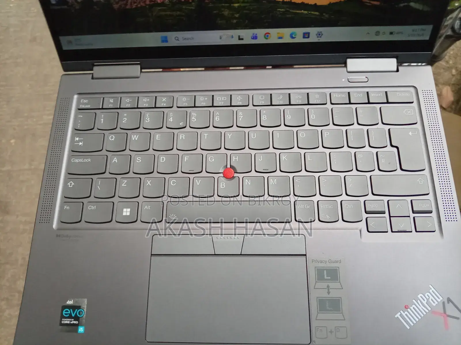 New Laptop Lenovo ThinkPad X1 Yoga 16GB Intel Core I5 SSD 256GB