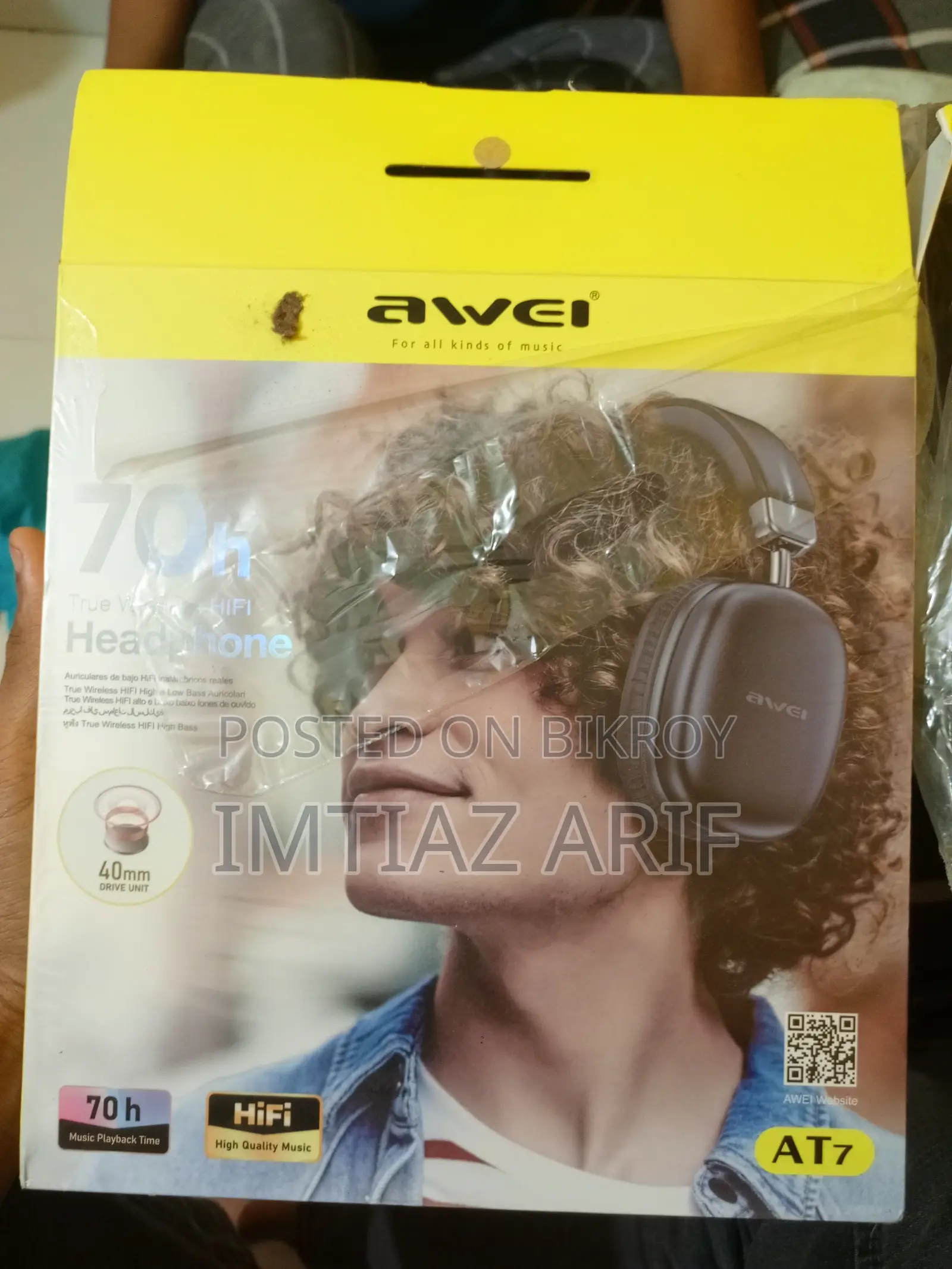 Awei At7 Headphone