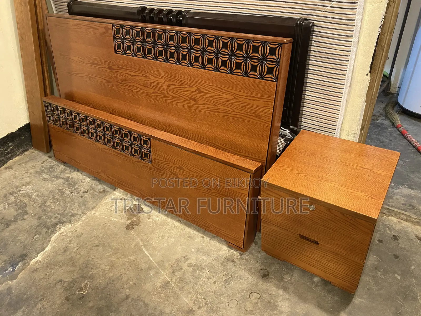 Bed made with Malaysian MDF