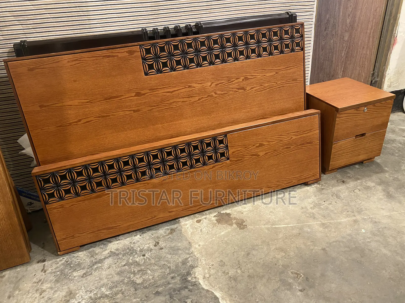 Bed made with Malaysian MDF