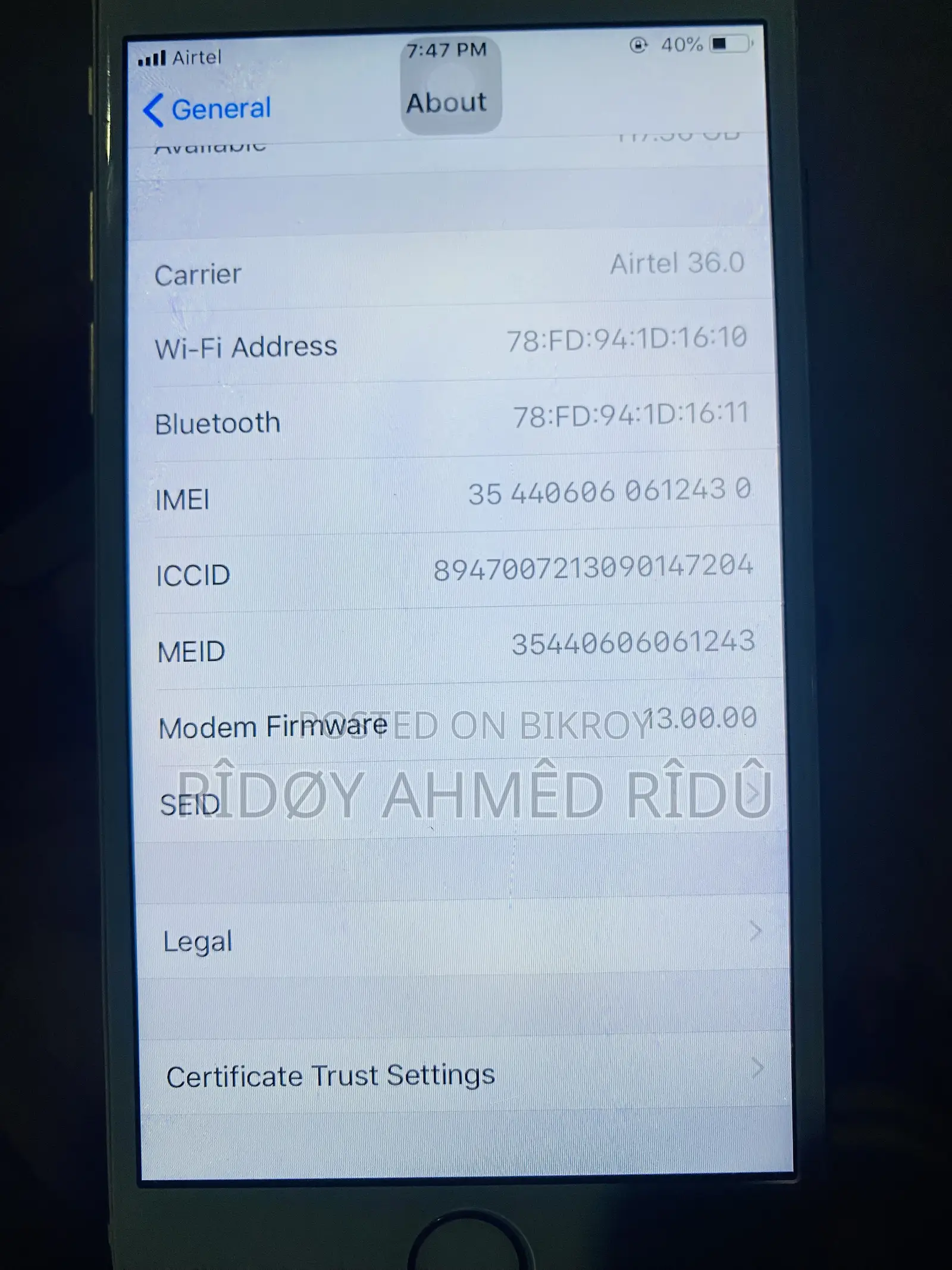 Apple iPhone 6 128 GB White