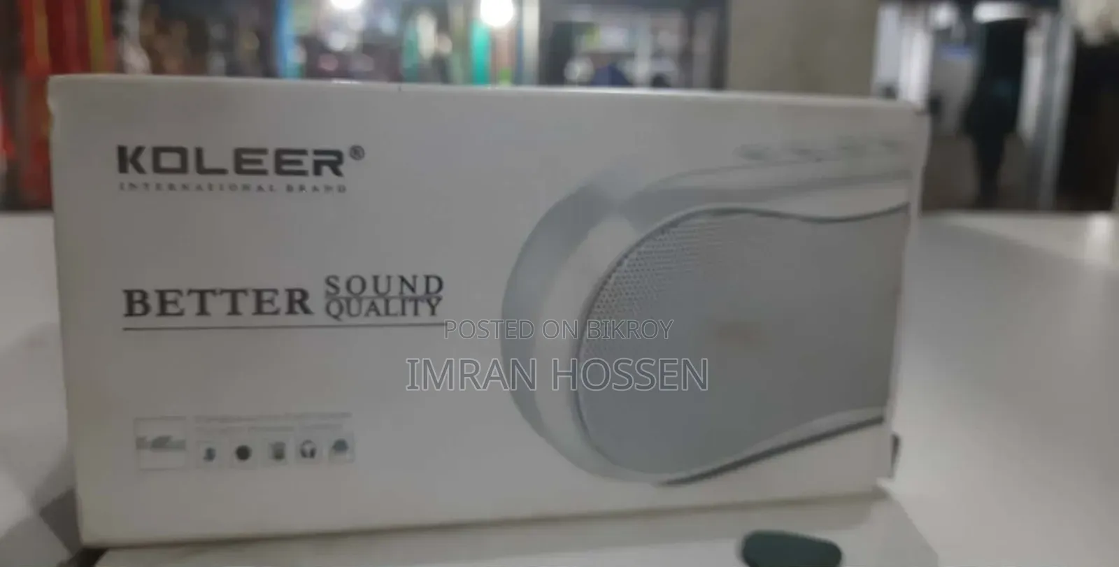 Cooler Box Double Speaker 1200tk