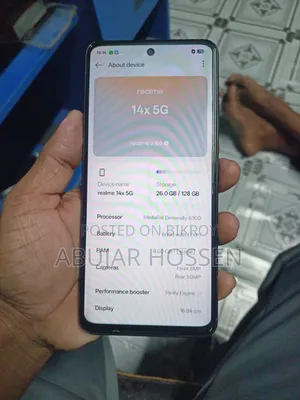 Realme 14x 256 GB Black