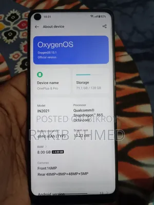 OnePlus 8 Pro 128 GB Blue