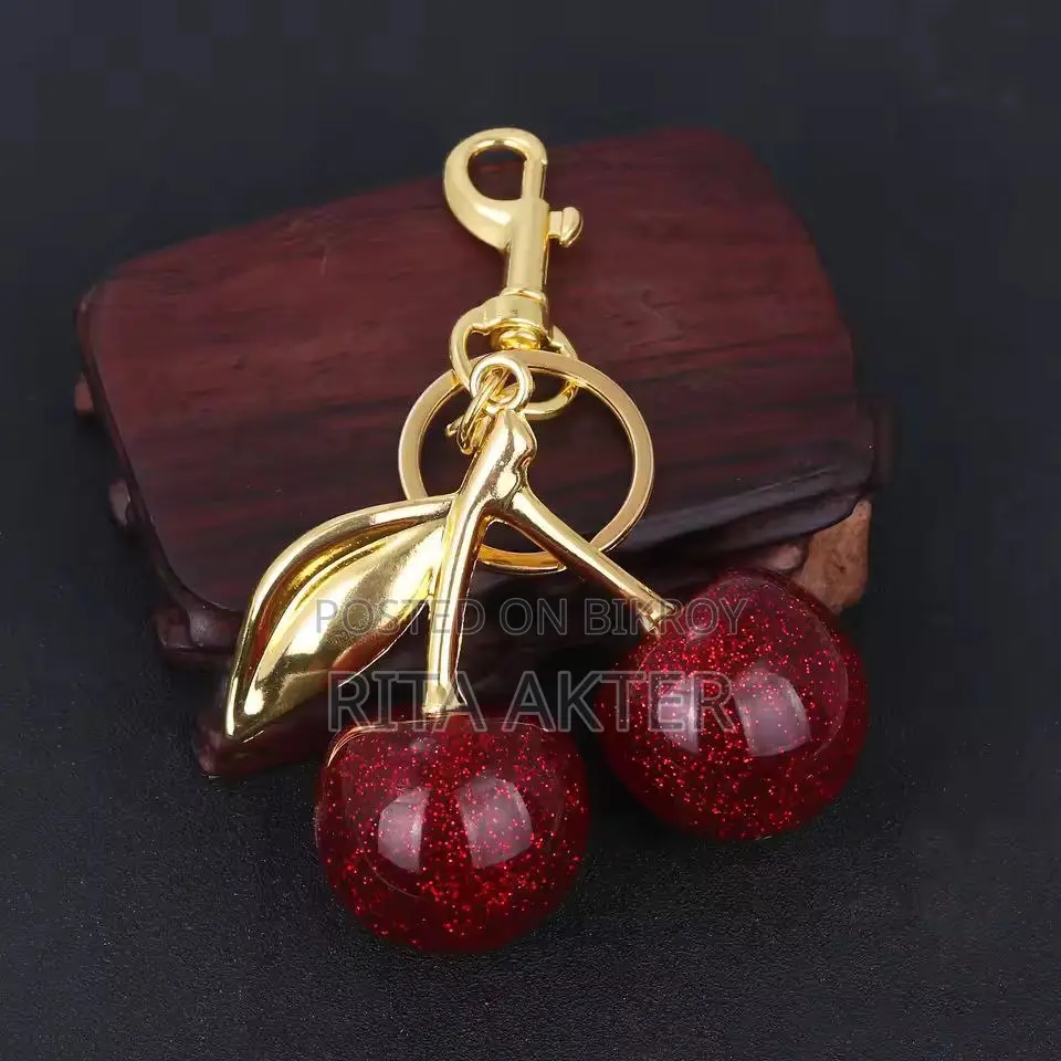 Keychain Only - Not Bag | Cherry Bag Charm