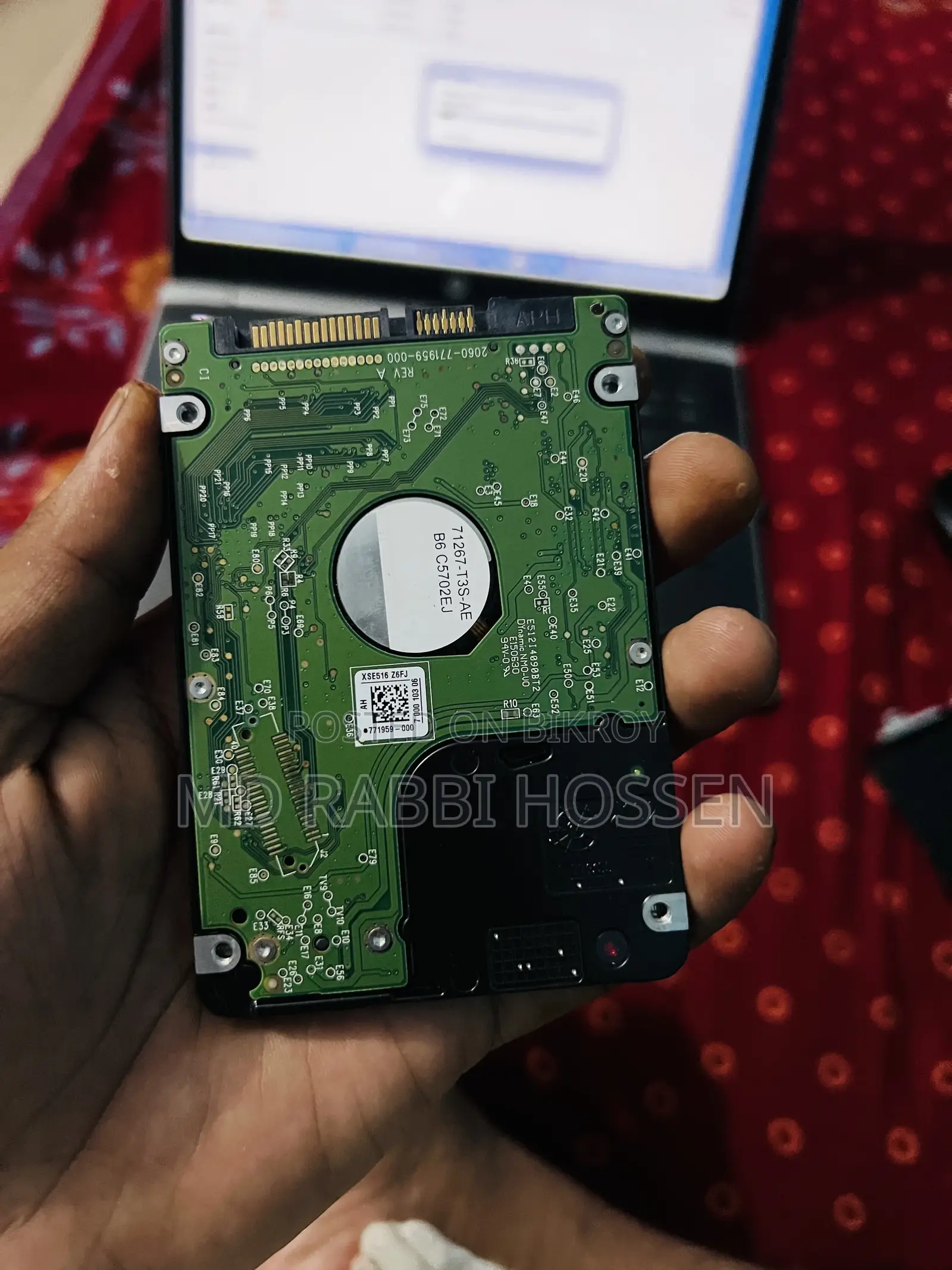 Wd HDD 500gb HDD বিক্রির জন্য