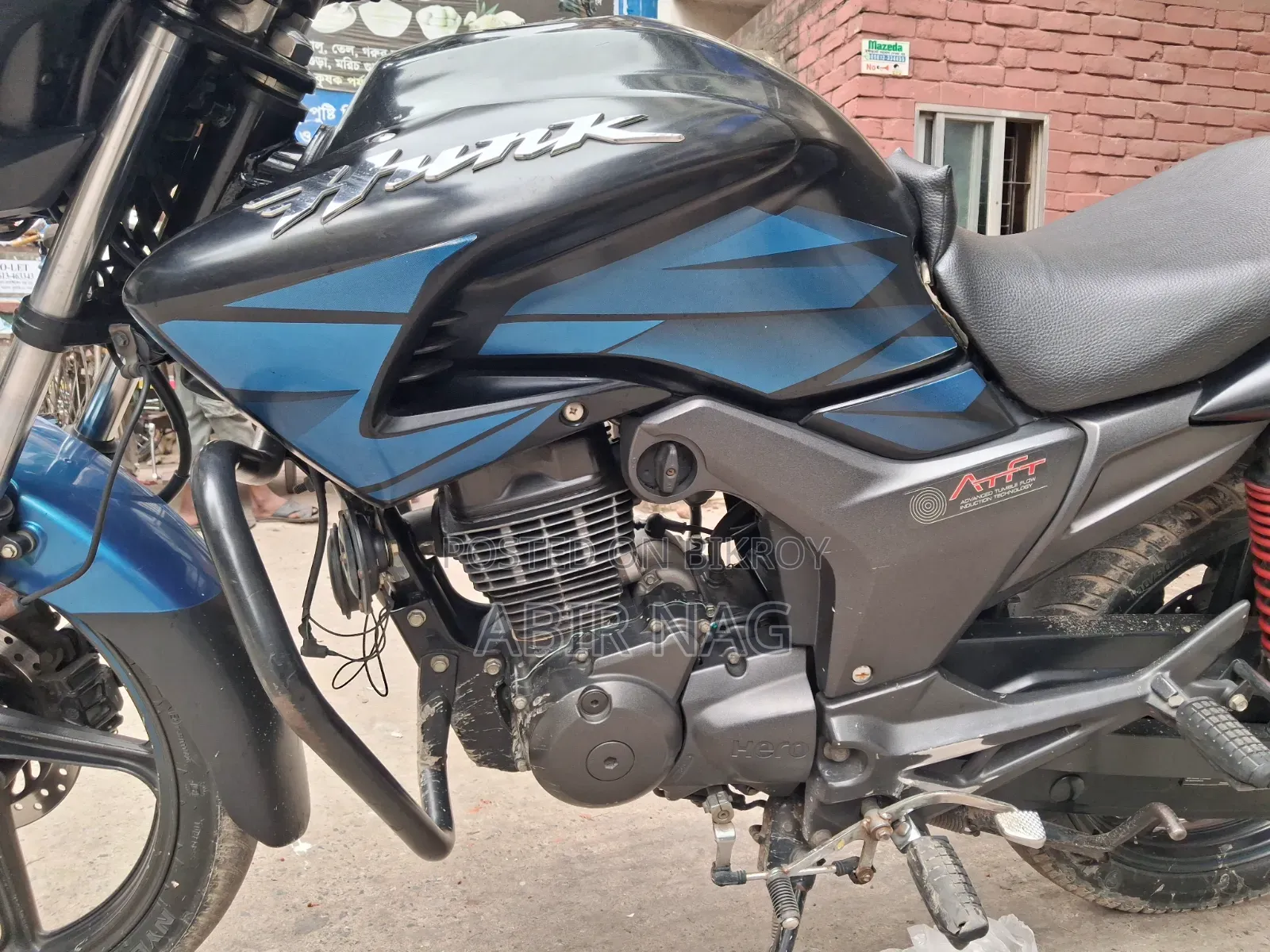 Hero Hunk 150 2018 Blue