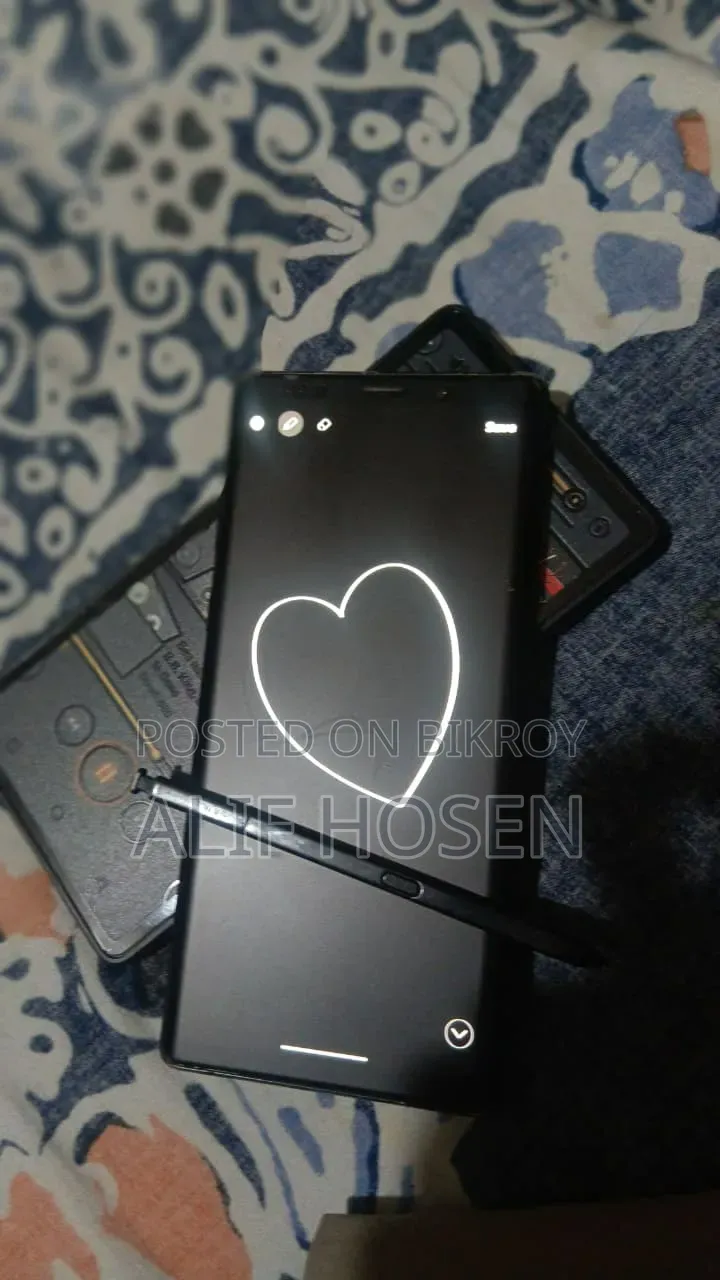 স্যামসাং গ্যালাক্সি নোট ৯ ১২৮ জিবি ব্ল্যাক