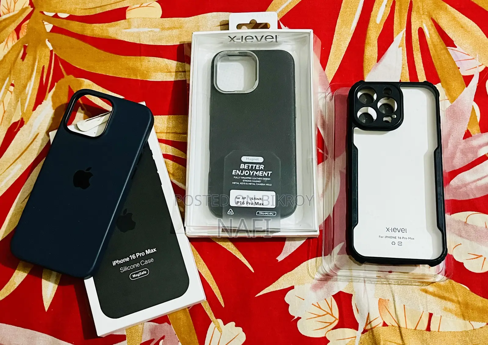 iPhone 16 Pro Max (3 Covers)