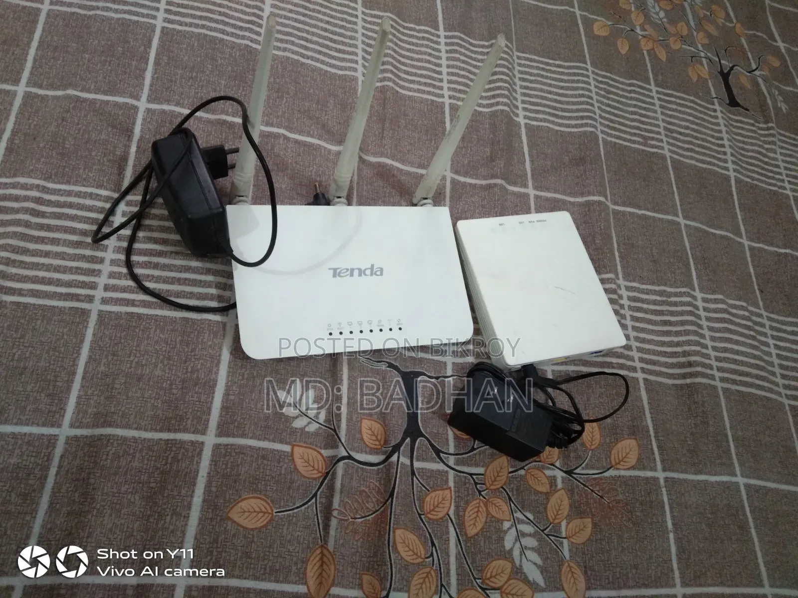 Tenda 3-Antenna Router + ONU
