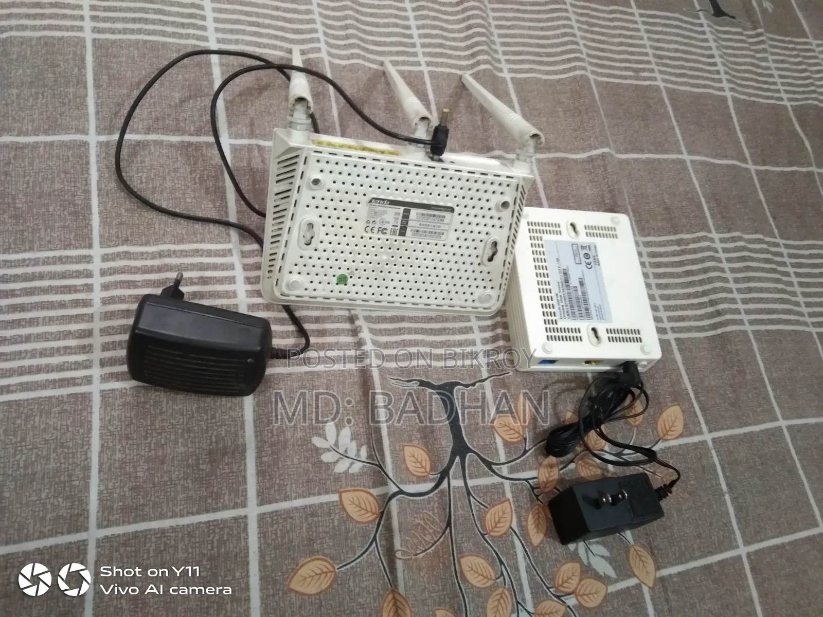 Tenda 3-Antenna Router + ONU