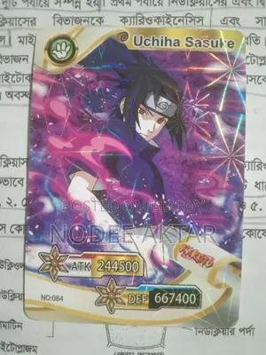 Naruto Anime Holo Card Collection Set – 6 Rare Cards