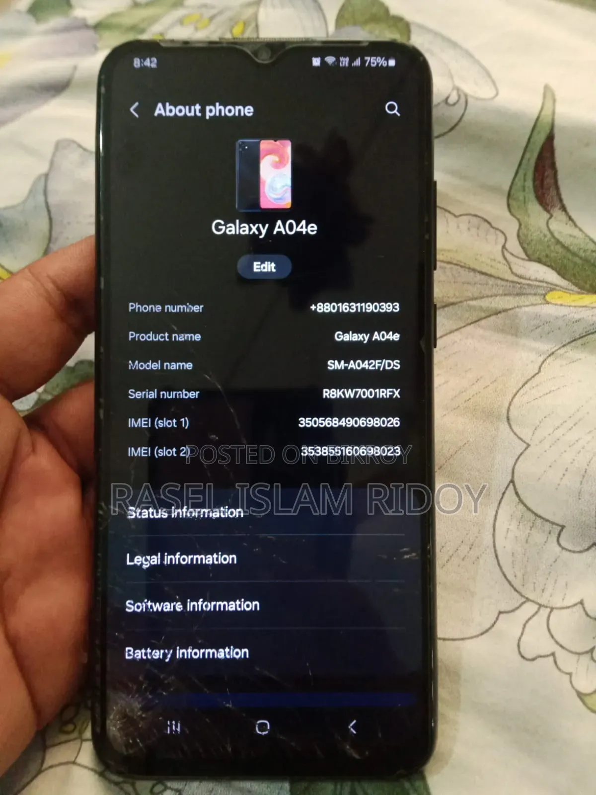 Samsung Galaxy A04e 32 GB Black