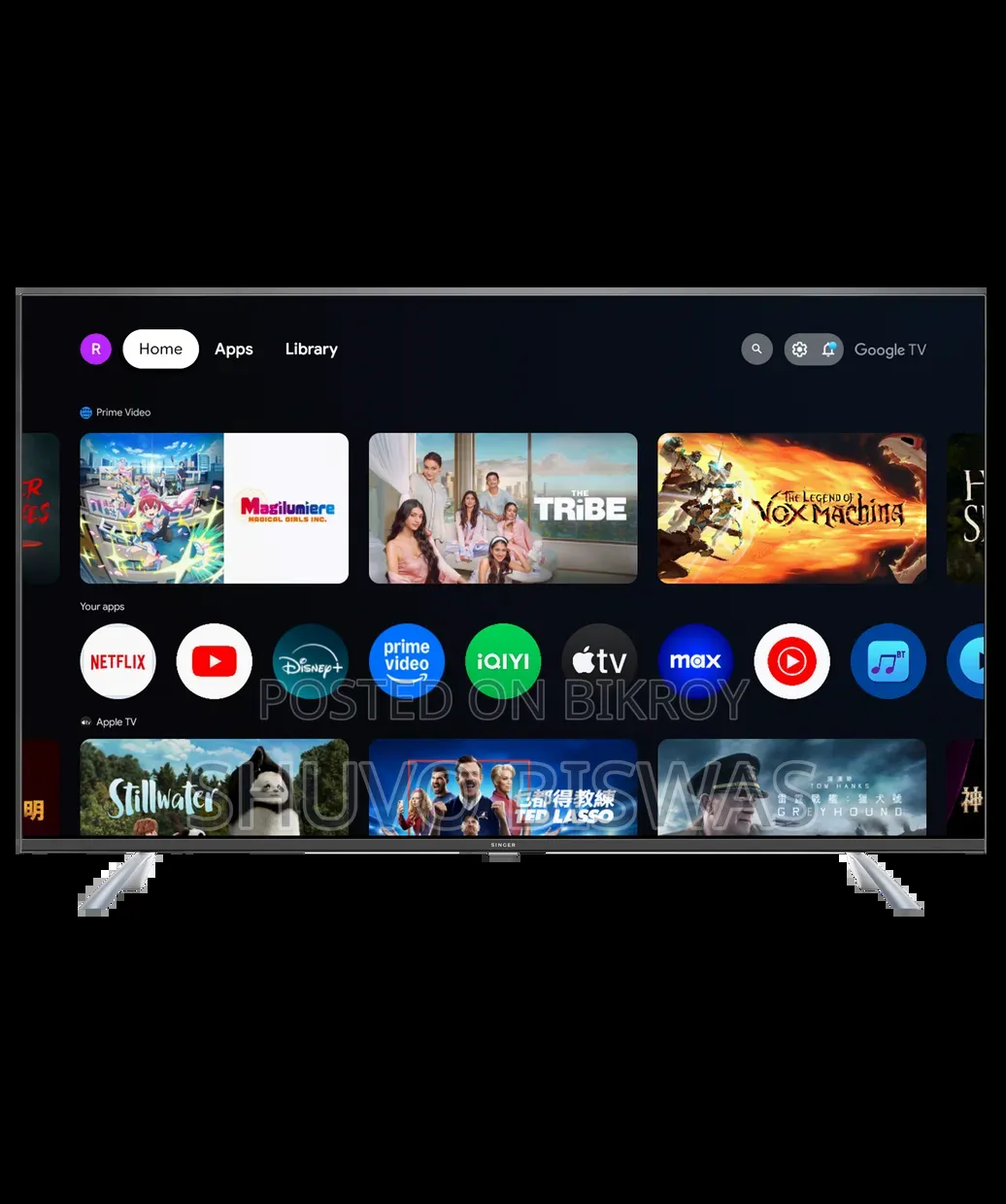 Frameless Google Tv | Sle43ga5000tv | 43 Inch